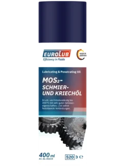 EUROLUB Lubricating and Penetrating Oil MoS2 Преобразователь ржавчины, 400ml