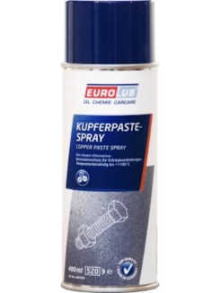 EUROLUB Copper Paste Spray Смазка с медью, до 1100ºС, 400 ml